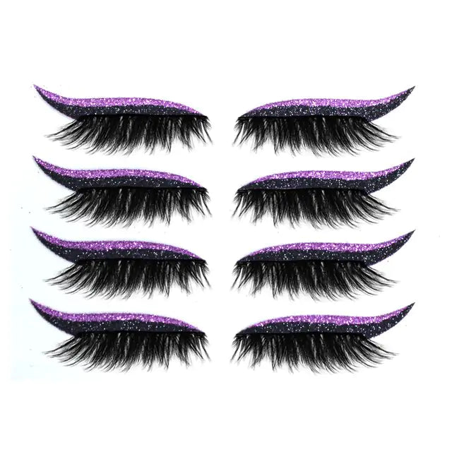 Eyeliner Eyelashes Sticker